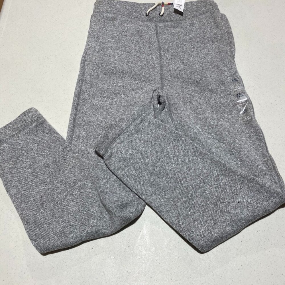 🏷️ Brand New Boys’ Fashion Sweatpants – Beige/Grey – Size XXL (14-16) – Tags On